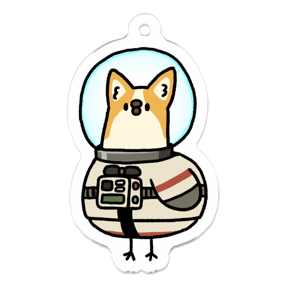 SESERIを持ち運びたい人用アクリルキーホルダー