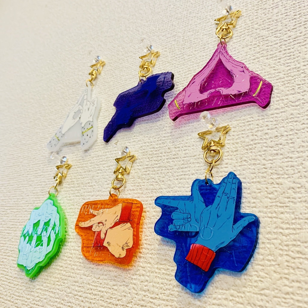 護衛チームアクリルキーホルダー