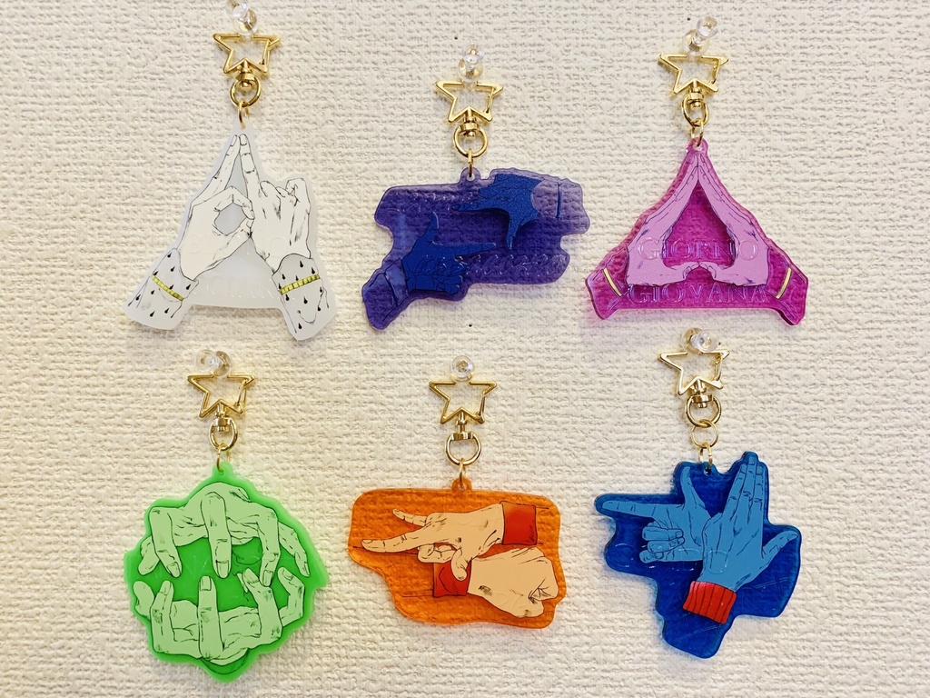 護衛チームアクリルキーホルダー