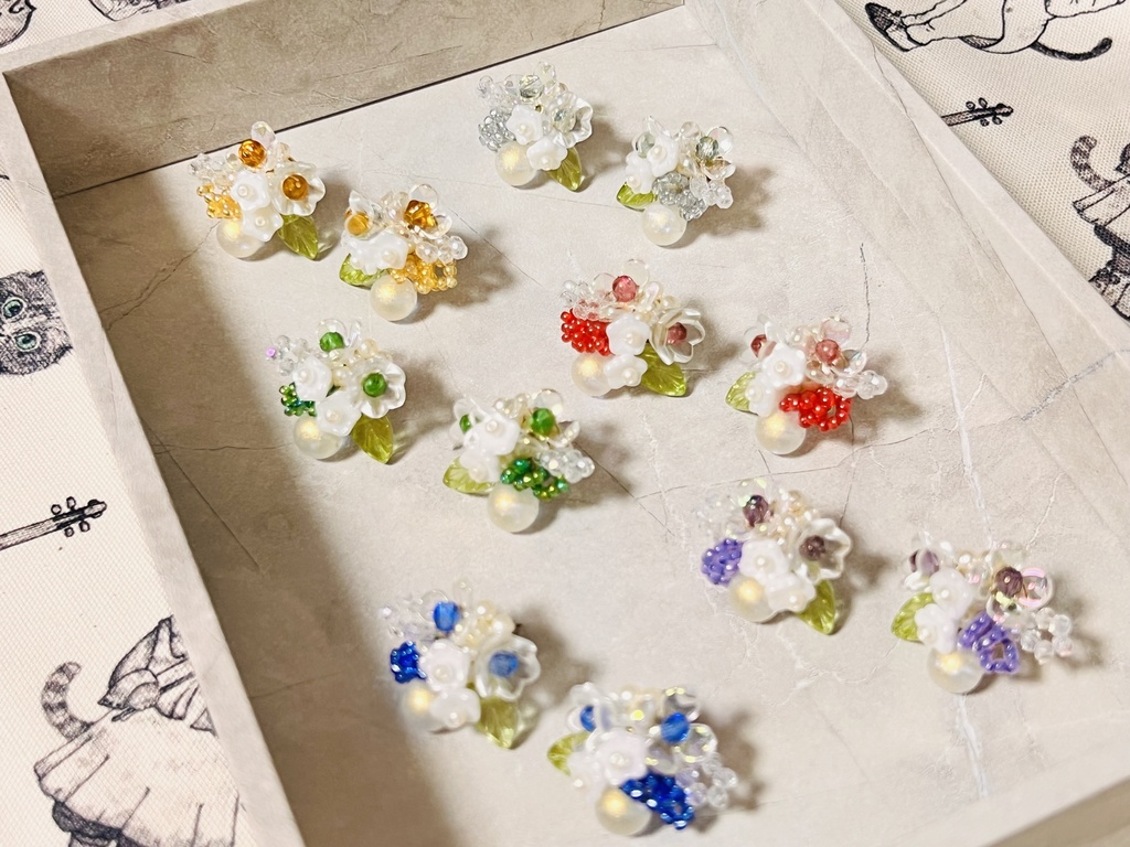 スタマイ所属別モチーフアクセサリー2(ピアス/イヤリング)