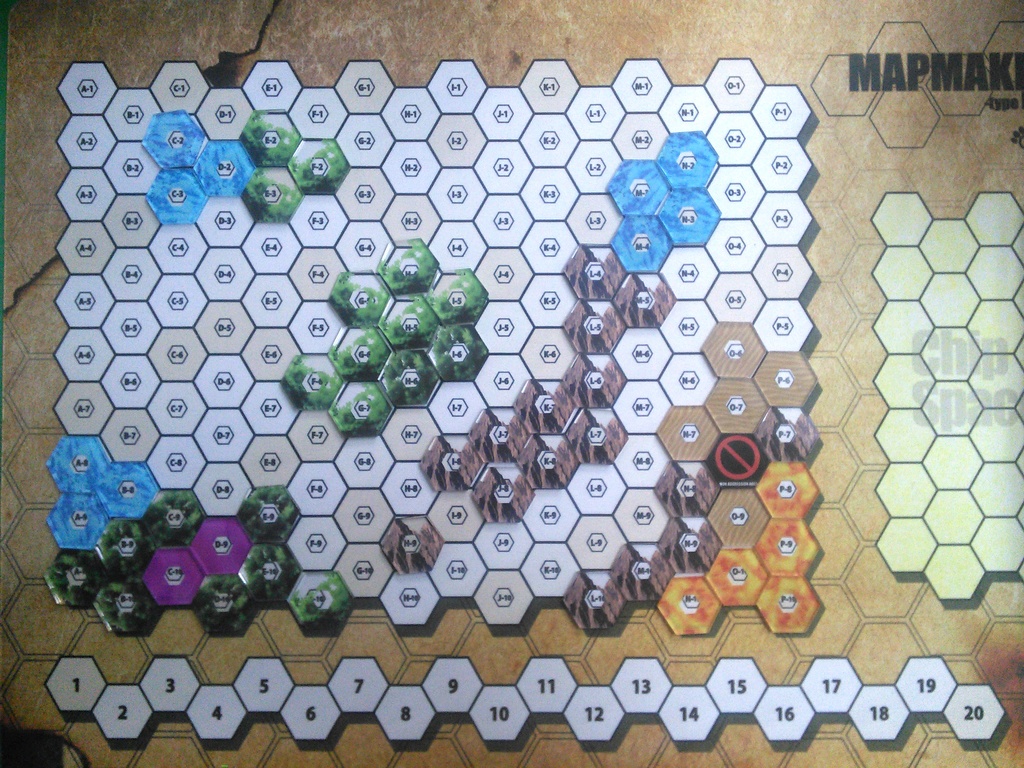 マップチップ -ヘクス-