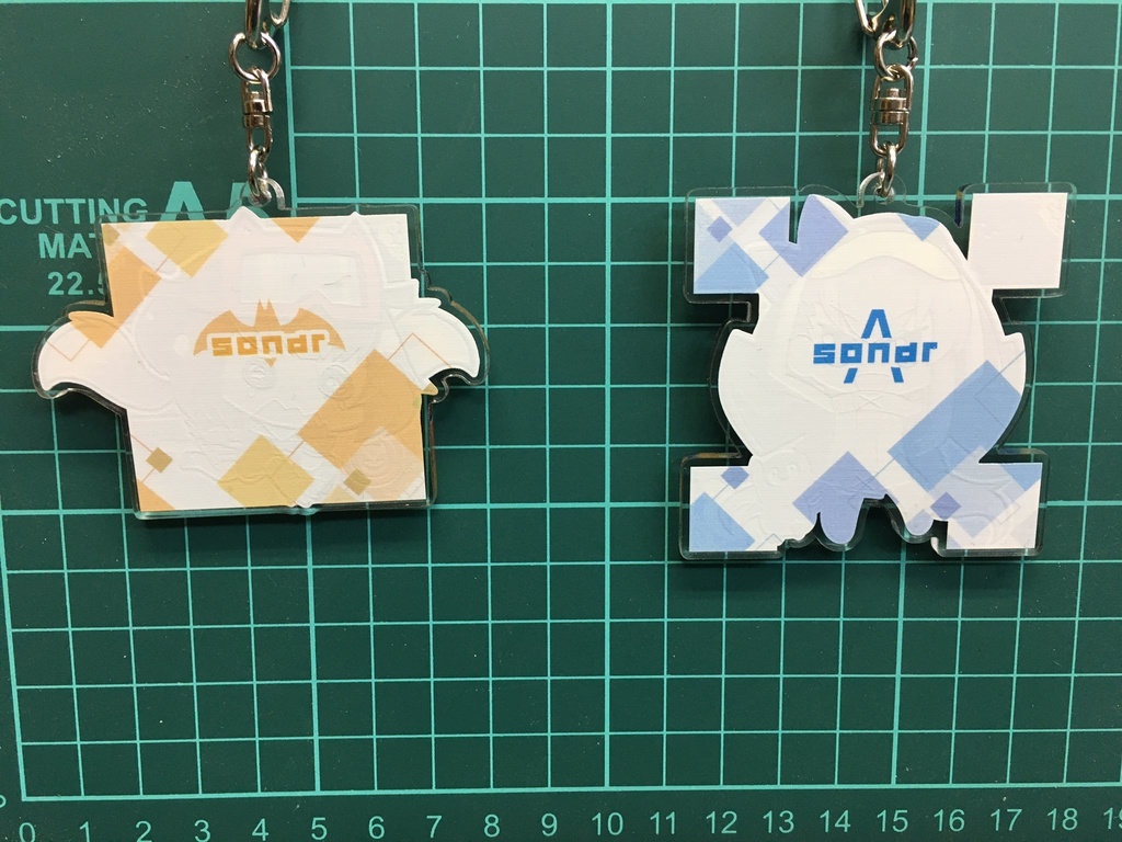 FGO アクリルフィギュア(組み立て式)&アクリルソナーキーホルダー