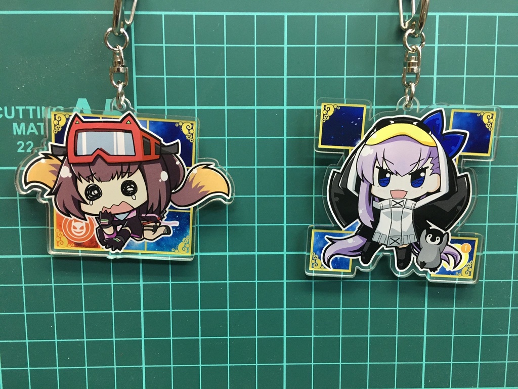 FGO アクリルフィギュア(組み立て式)&アクリルソナーキーホルダー