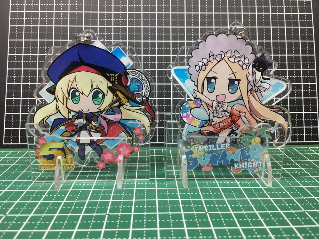 FGO アクリルフィギュア(組み立て式)&アクリルソナーキーホルダー