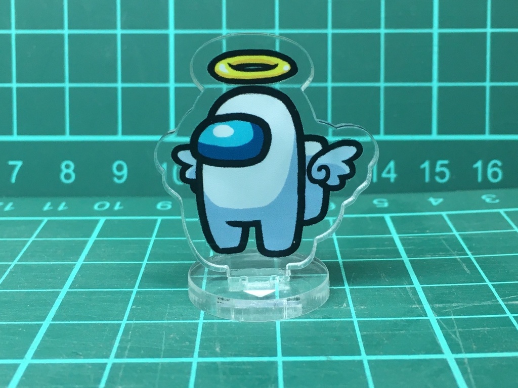 AmUsアナザー12色 アクリルフィギュア(台座付き)