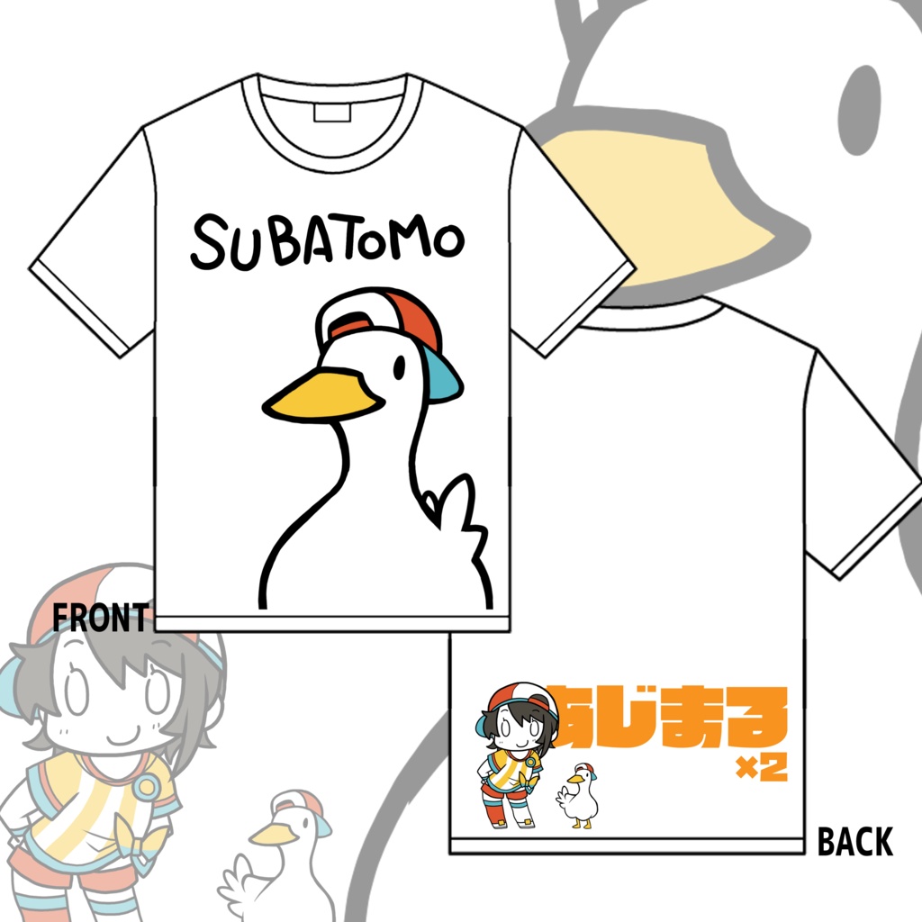 【C102新作】ホロライブ　しゅばTシャツ