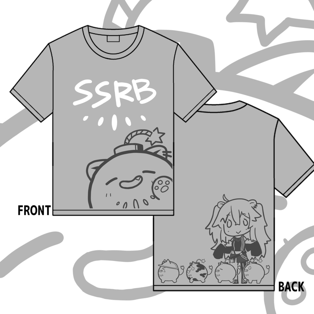 【C104】ホロライブ　SSRB Tシャツ