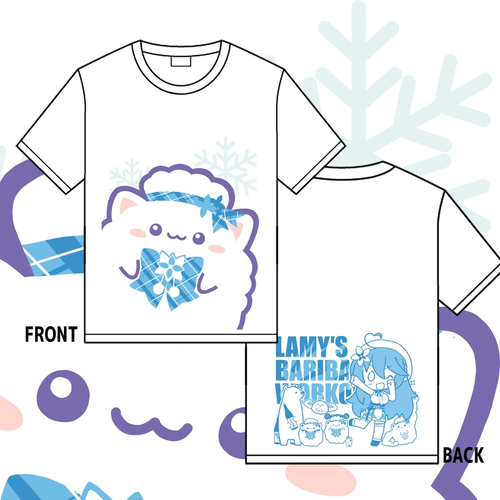 【C106新作】ホロライブ 雪民Tシャツ