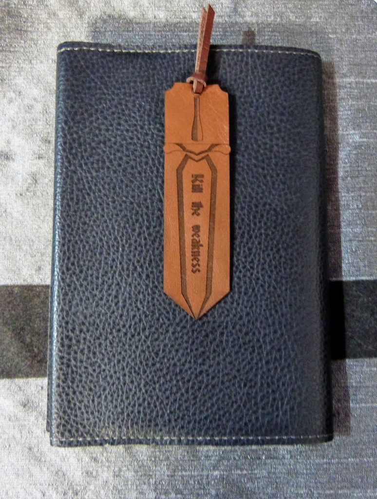 レザーブックマーク-sword-