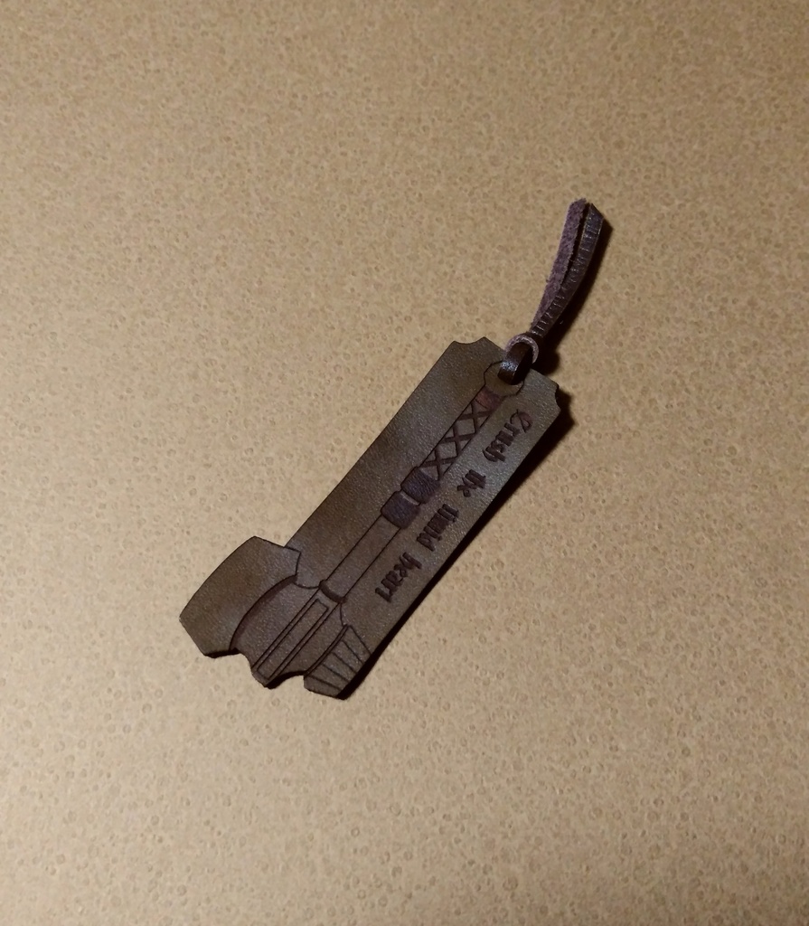 レザーブックマーク-hammer-