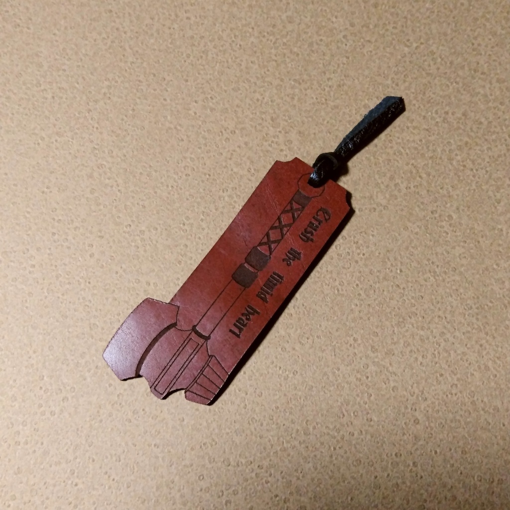 レザーブックマーク-hammer-