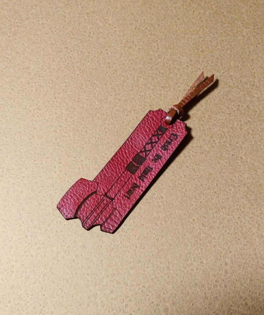 レザーブックマーク-hammer-