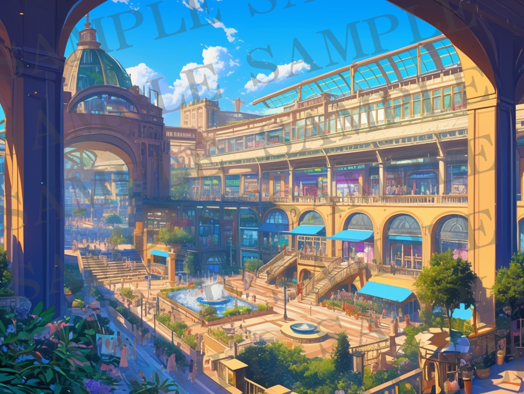 【背景セット 施設② 131枚】(ゲーム/TRPG/ココフォリア)