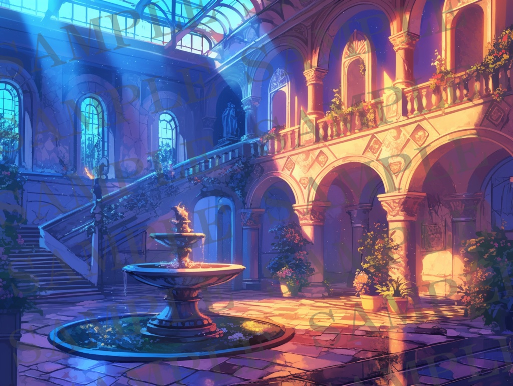 【背景セット 洋館 61枚】(ゲーム/TRPG/ココフォリア)