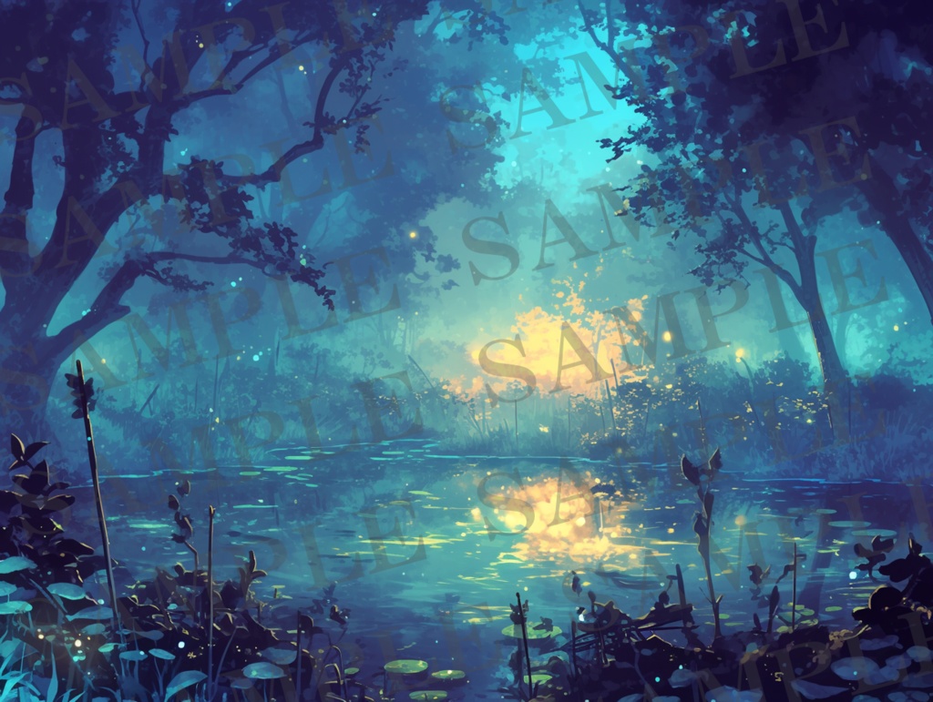 【背景セット 自然-夜- 76枚】(ゲーム/TRPG/ココフォリア)