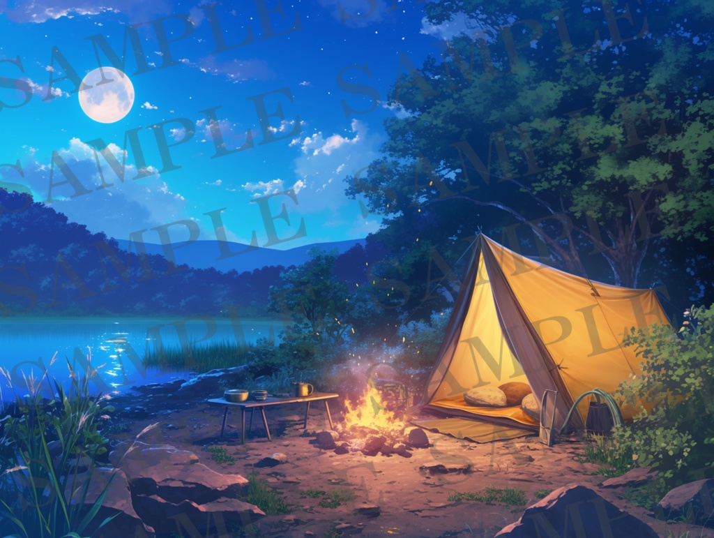 【背景セット 自然-夜- 76枚】(ゲーム/TRPG/ココフォリア)