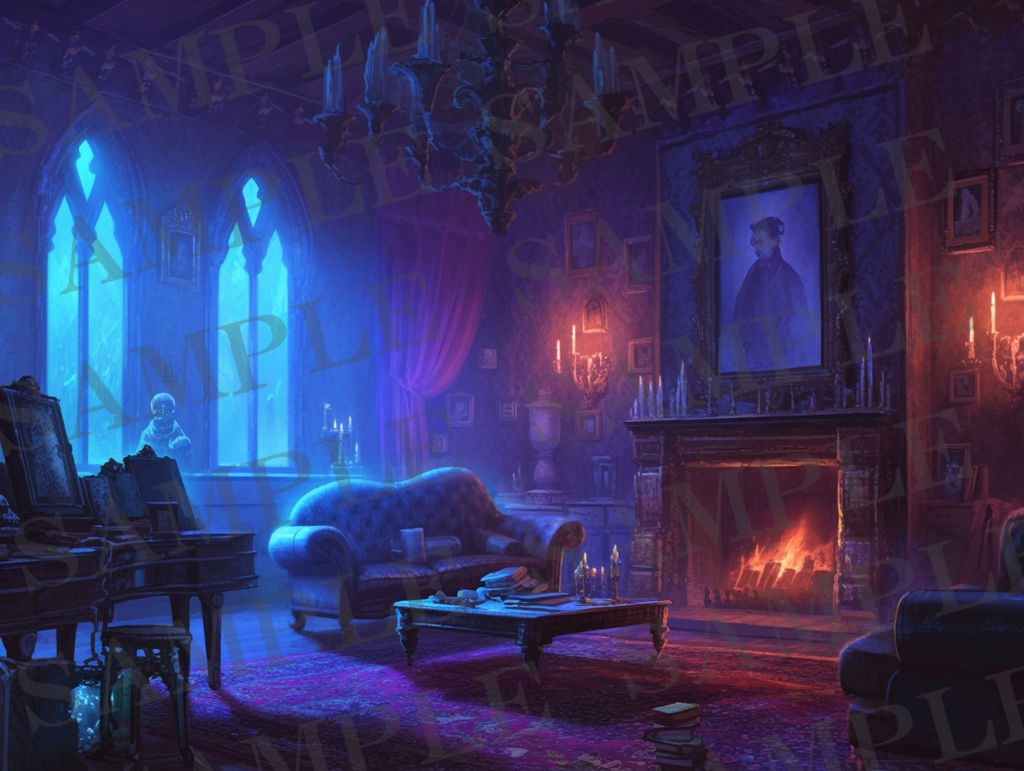 【背景セット ホラー① 86枚】(ゲーム/TRPG/ココフォリア)