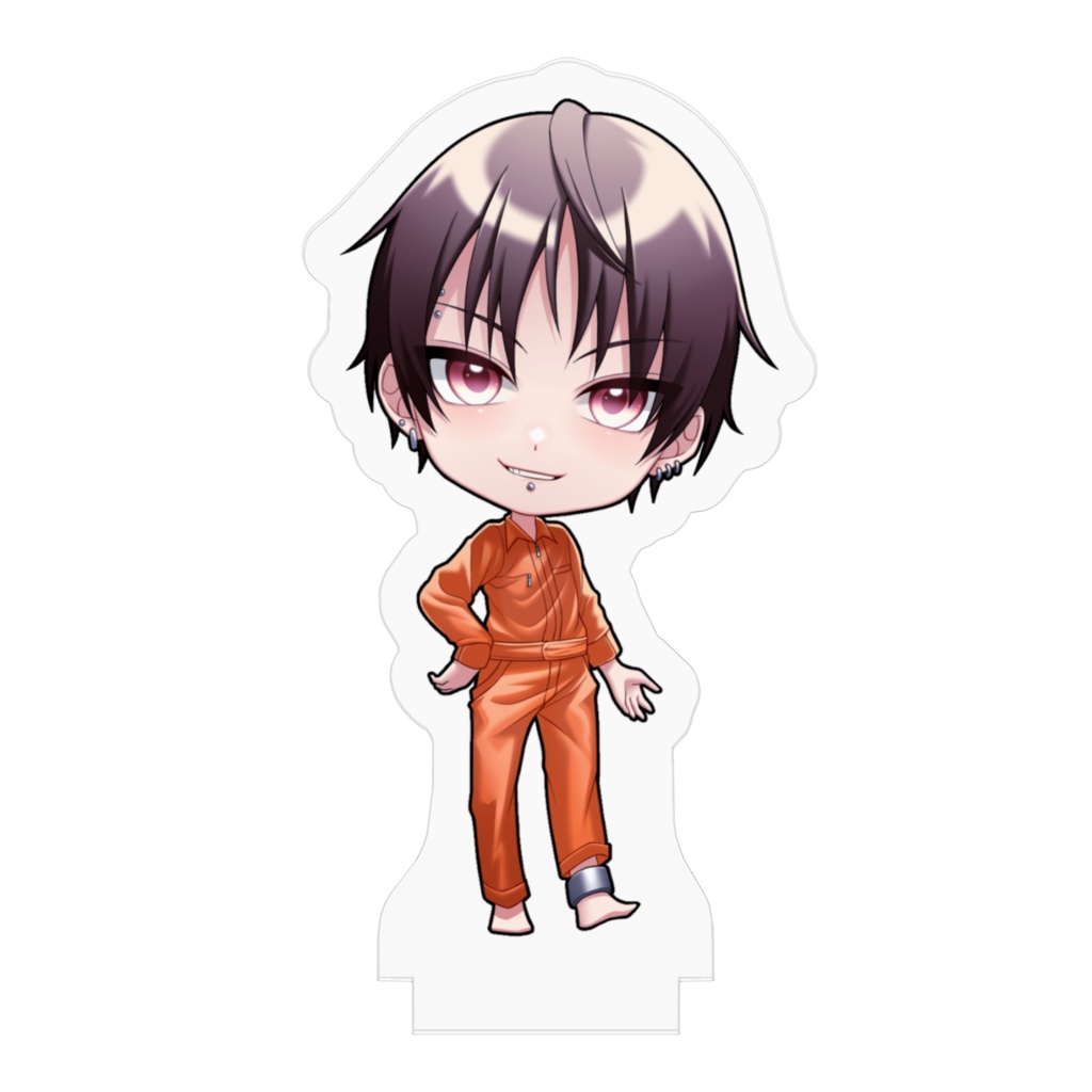 創作キャラ【プレストン】ちびキャラ アクリルフィギュア