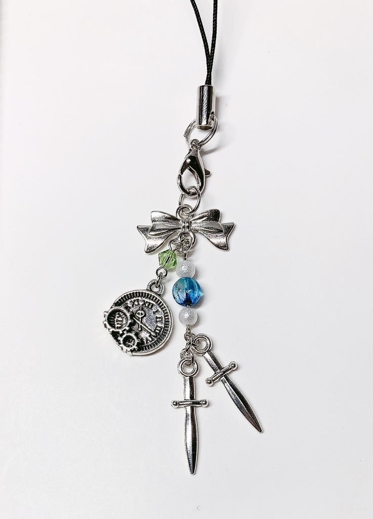 十六夜咲夜モチーフストラップ