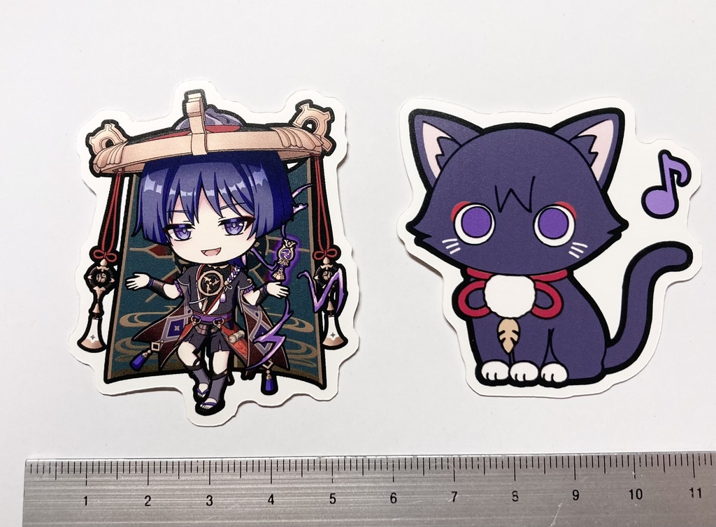 散兵＆童話猫シール詰め合わせ