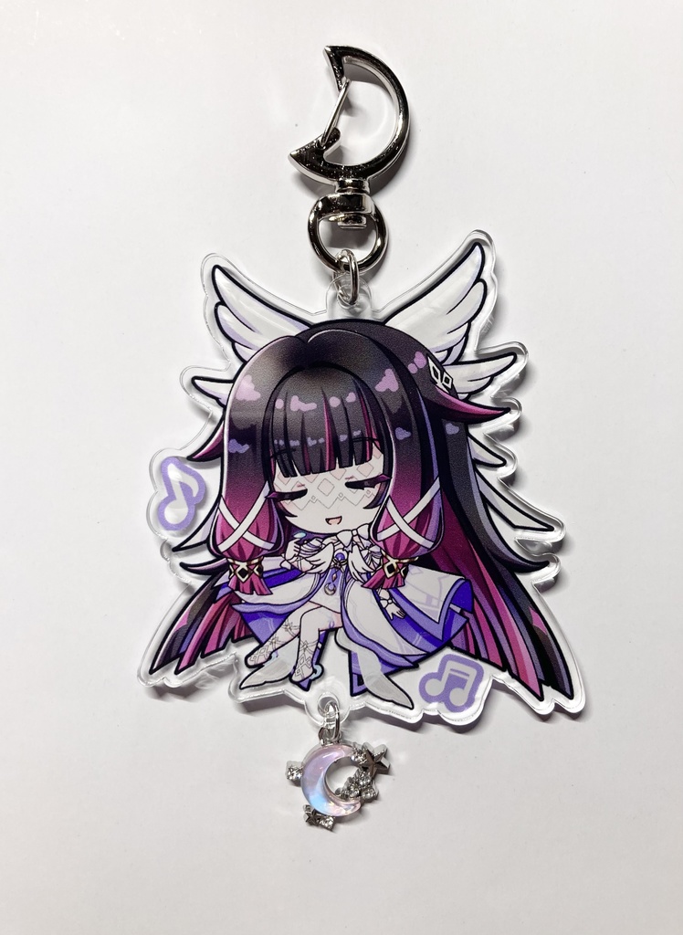 🌙コロンビーナアクリルキーホルダー🌙