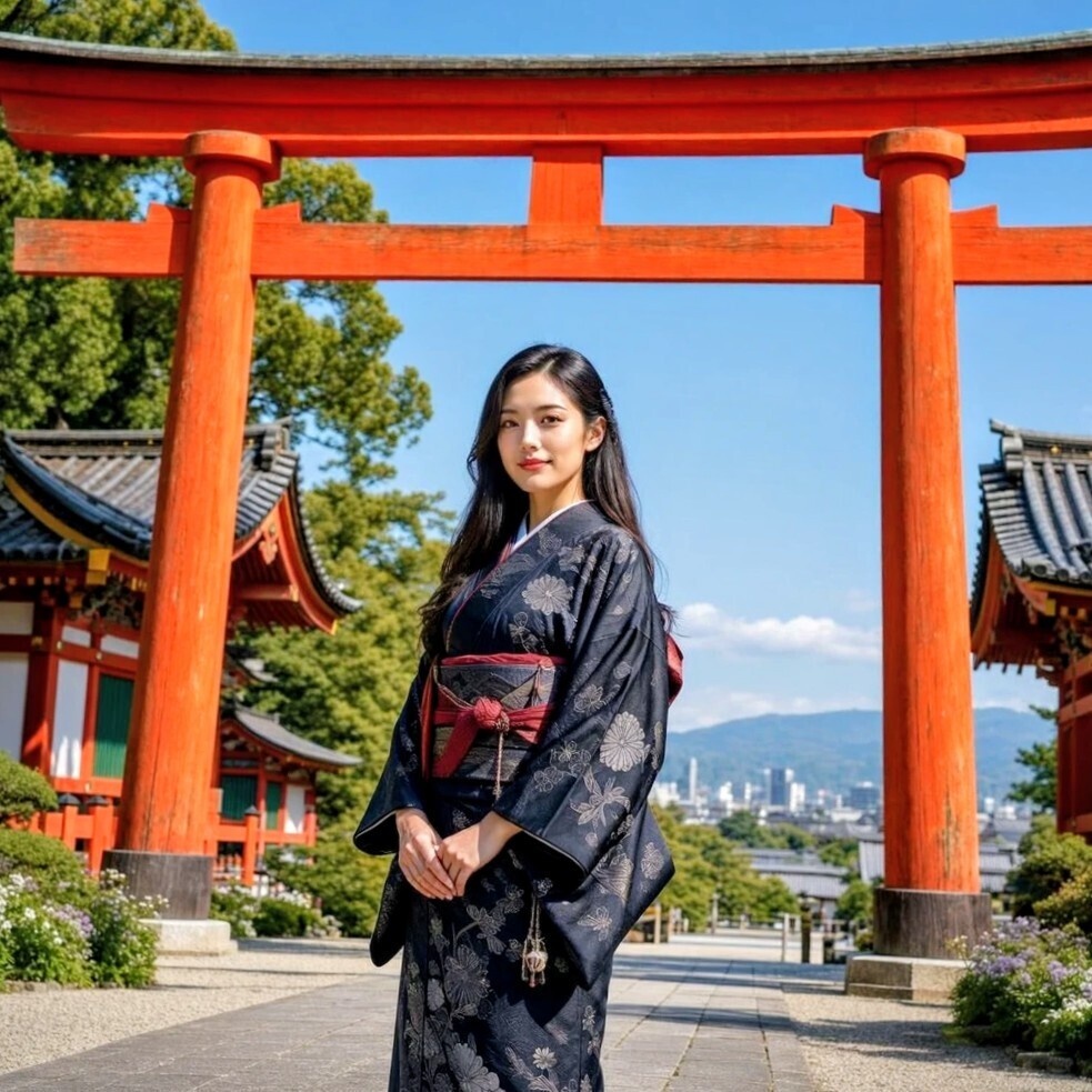 京都旅行シリーズ - AI生成アートコレクション Vol.1(15枚)