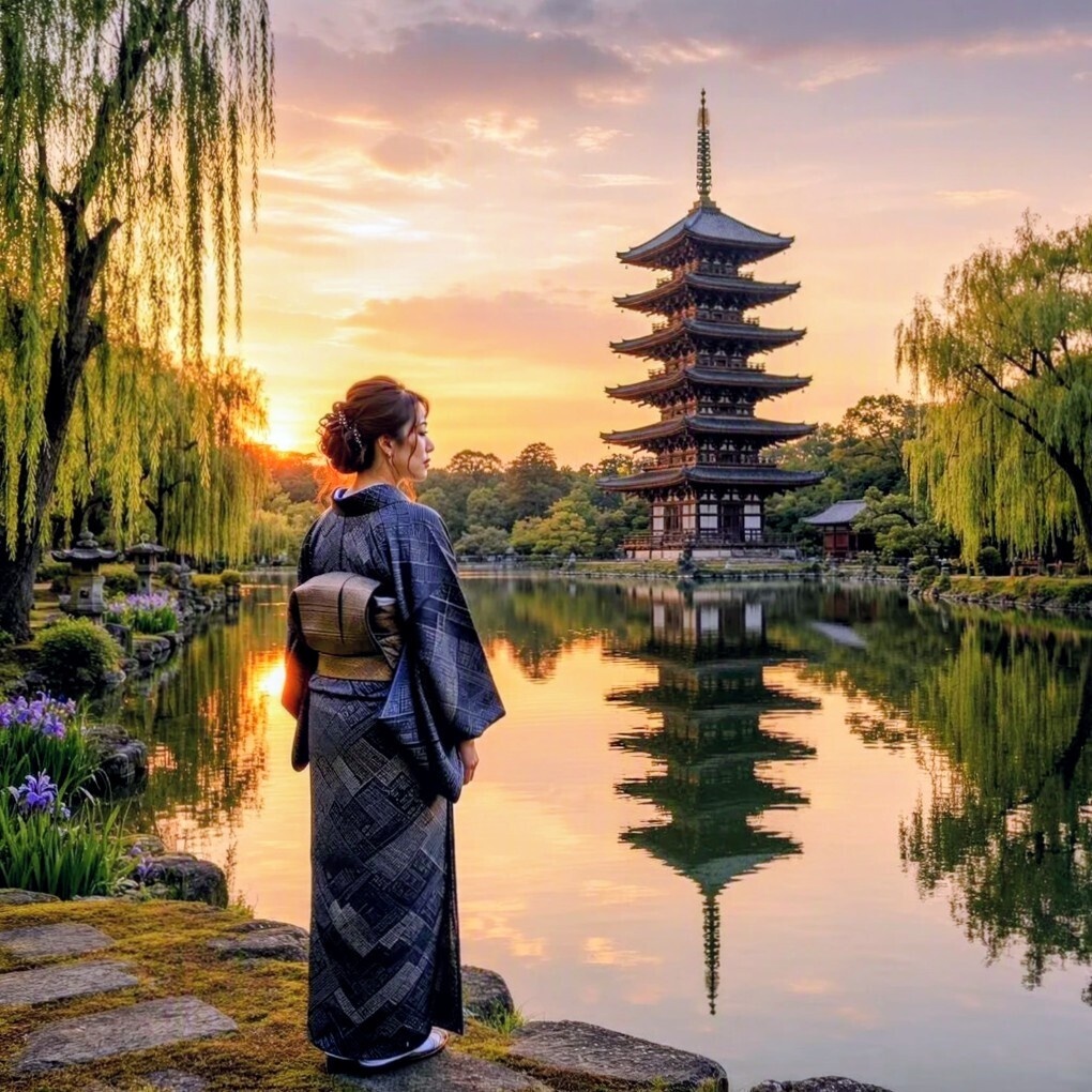 【AI生成アート素材】奈良県編 Vol.19 | 47都道府県シリーズ | 高画質15枚セット