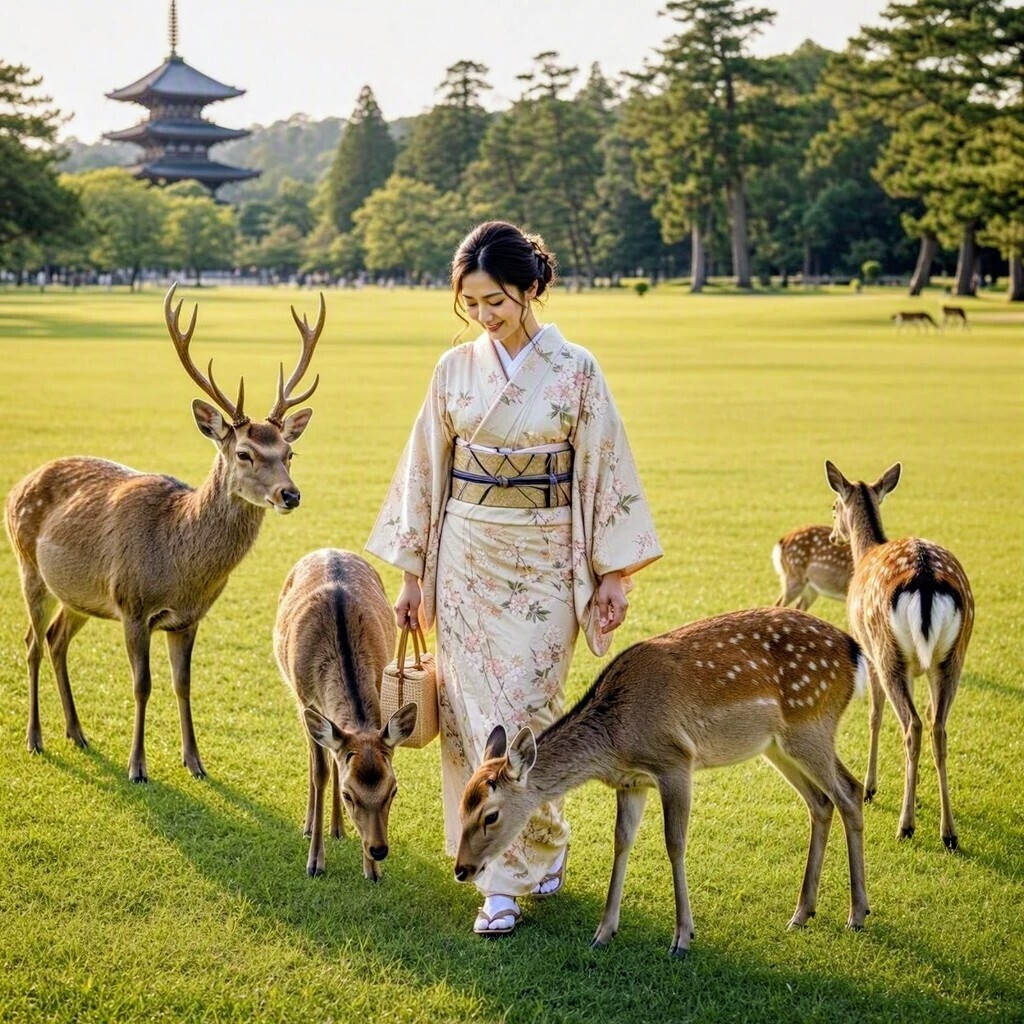 【AI生成アート素材】奈良県編 Vol.19 | 47都道府県シリーズ | 高画質15枚セット