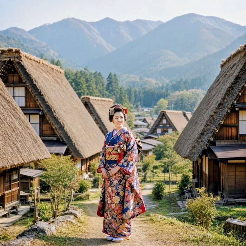 【AI生成アート素材】岐阜県編 Vol.21 | 47都道府県シリーズ | 高画質15枚セット