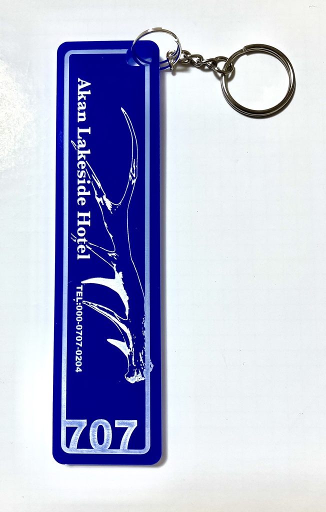 門キラ　概念ホテルルームキーホルダー