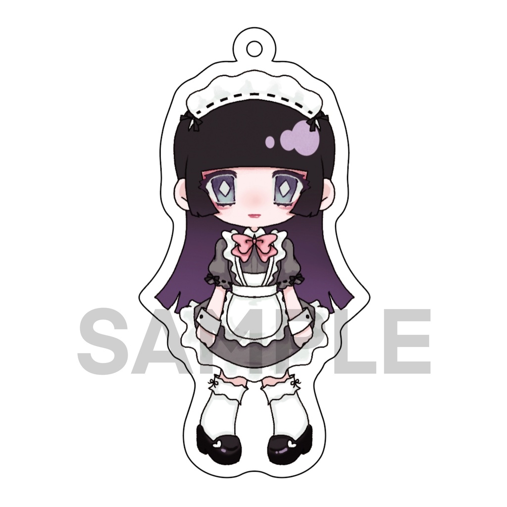 メイド　アクリルキーホルダー