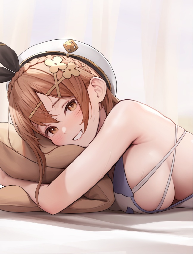 超健全田舎娘ライザリン、激しい運動の後ベッドで君に話したいことは!?