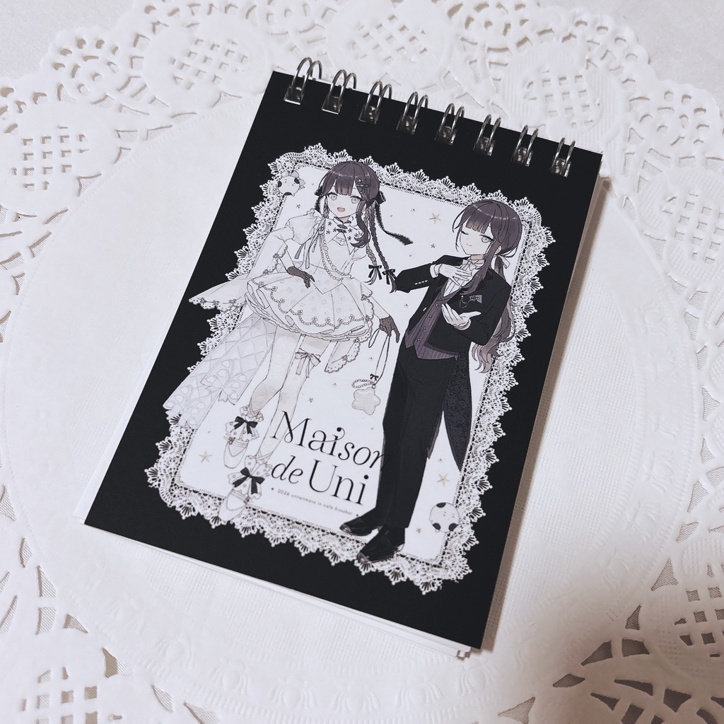 Maison de Uni ミニメモ帳