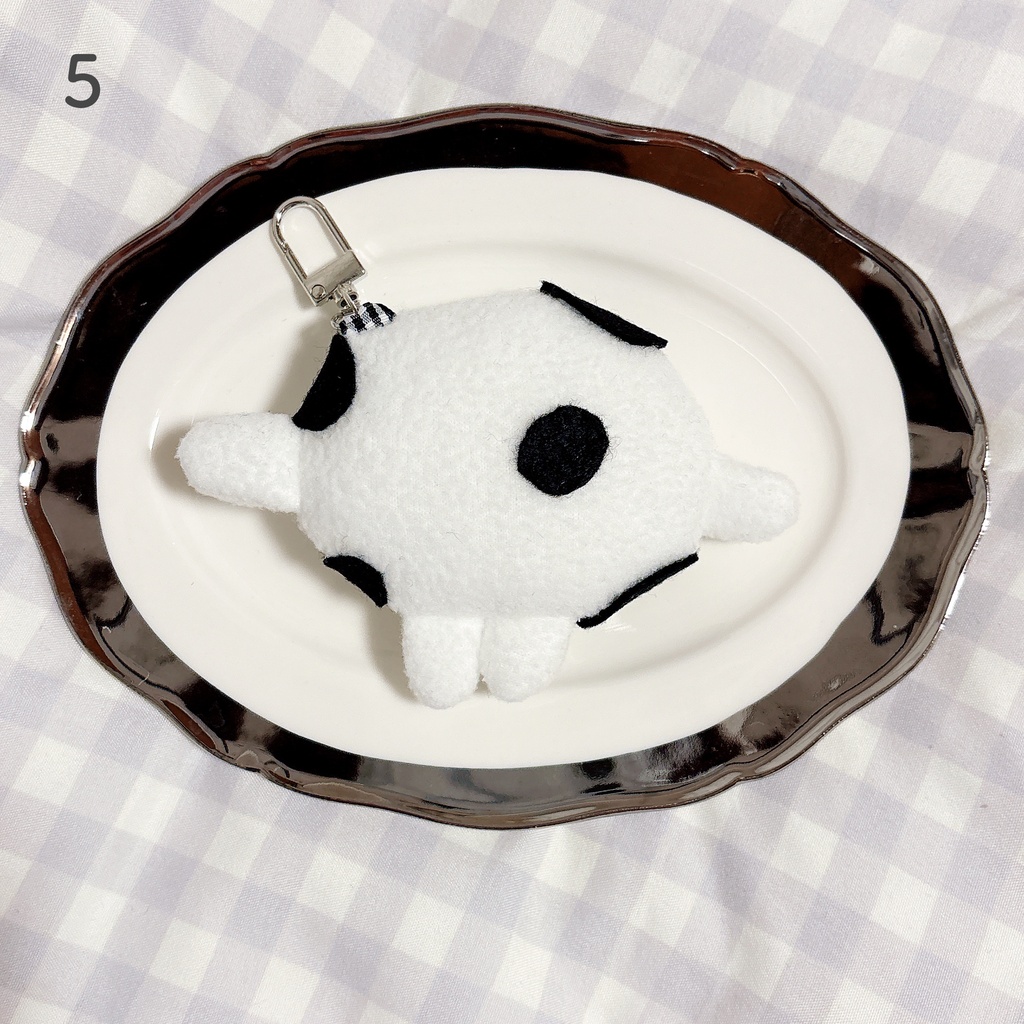 豆大福ぬいぐるみキーホルダー