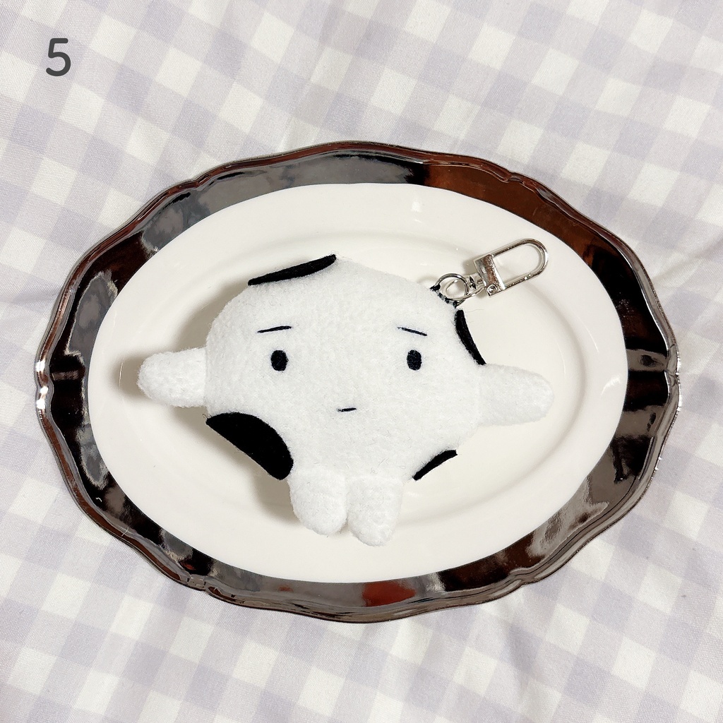 豆大福ぬいぐるみキーホルダー