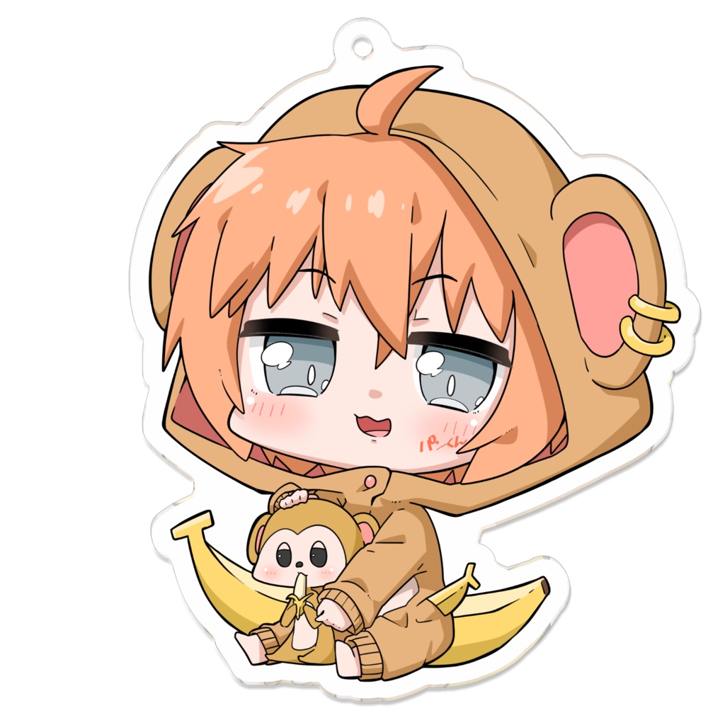 惑星のパンくんアクリルキーホルダー3