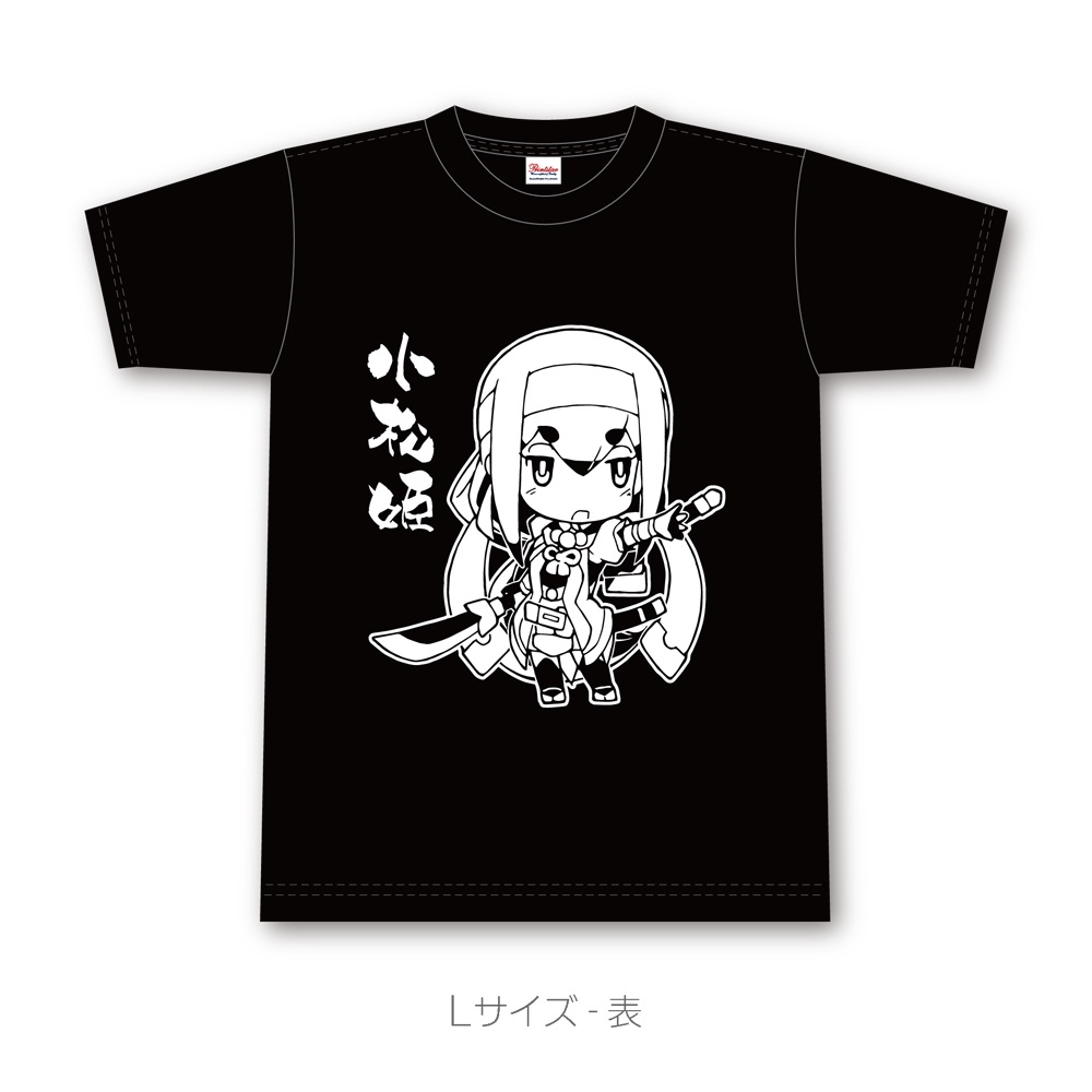 小松姫Tシャツ(黒)