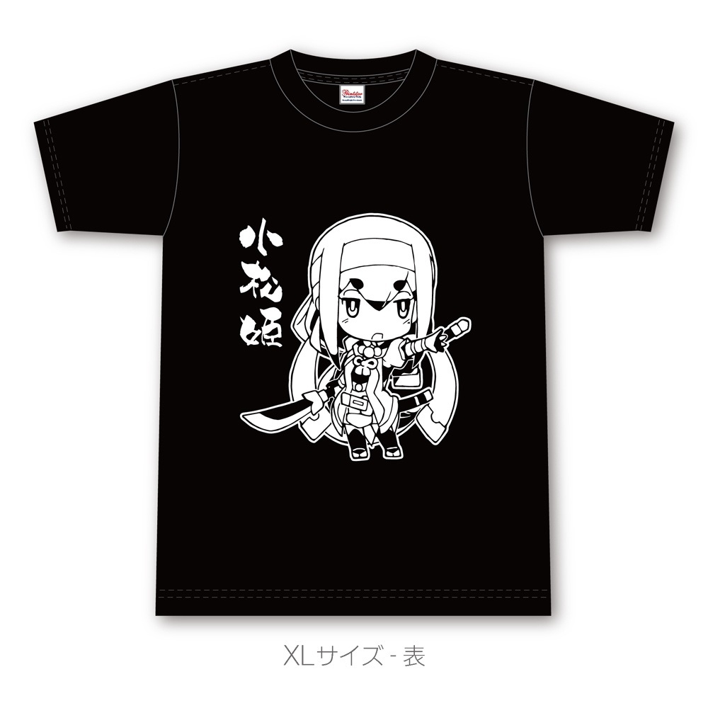 小松姫Tシャツ(黒)