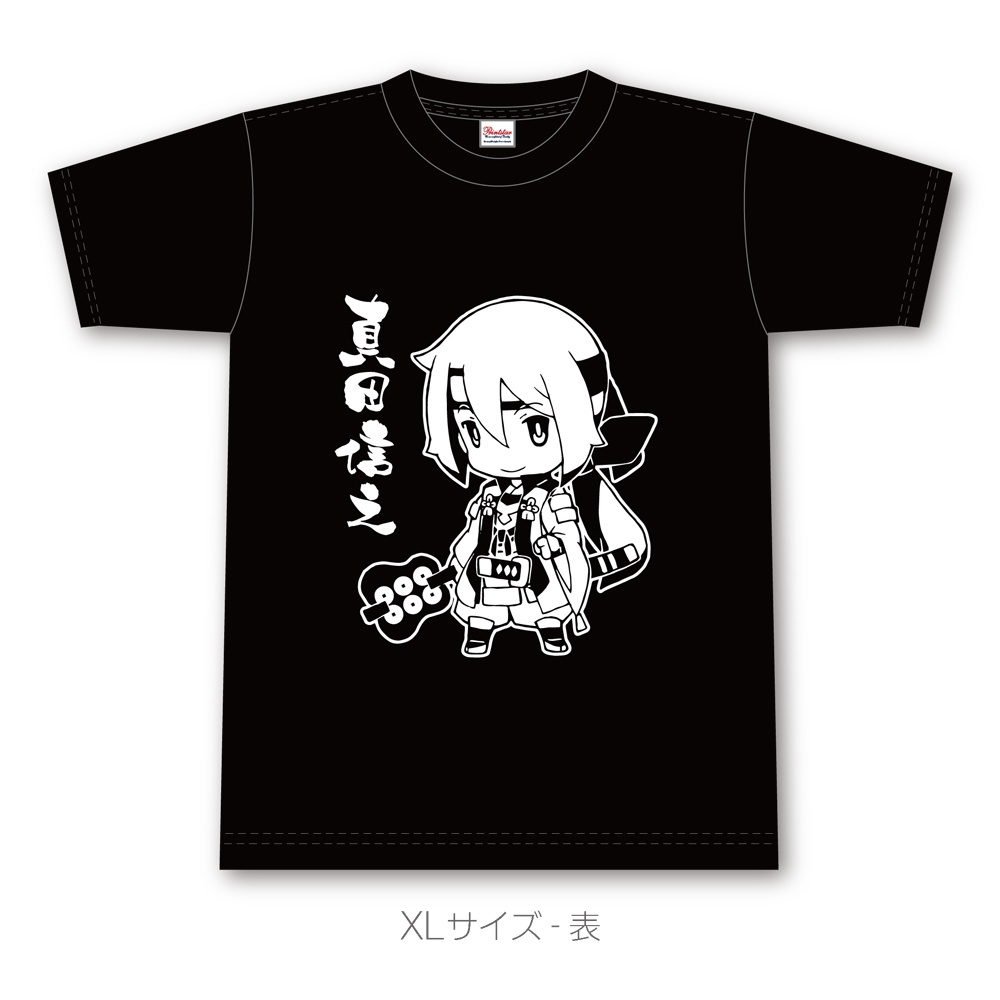真田信之Tシャツ(黒)