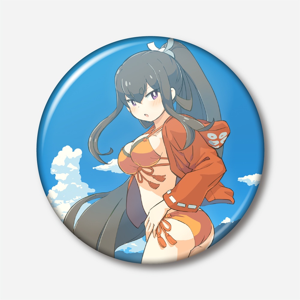 ビキニ小松姫缶バッジ