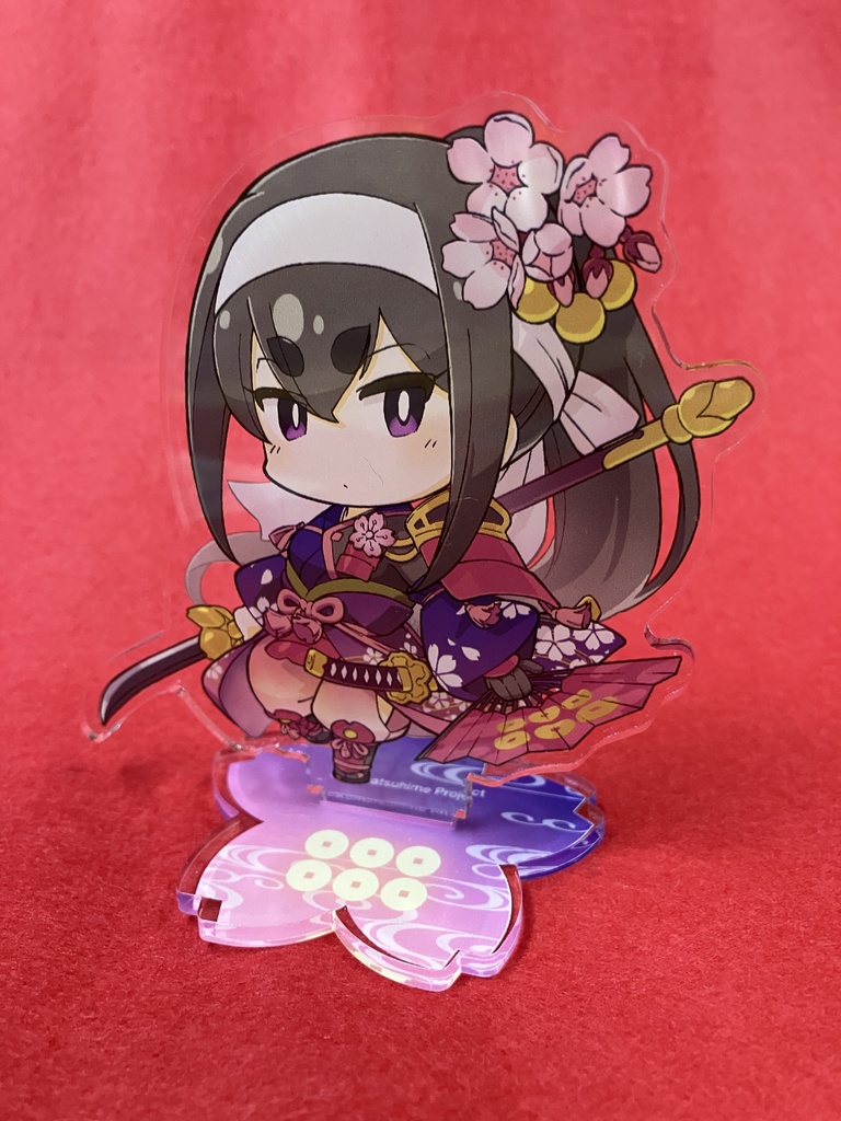 【春限定】小松姫（御殿桜花の拵え 夜桜）アクリルスタンド
