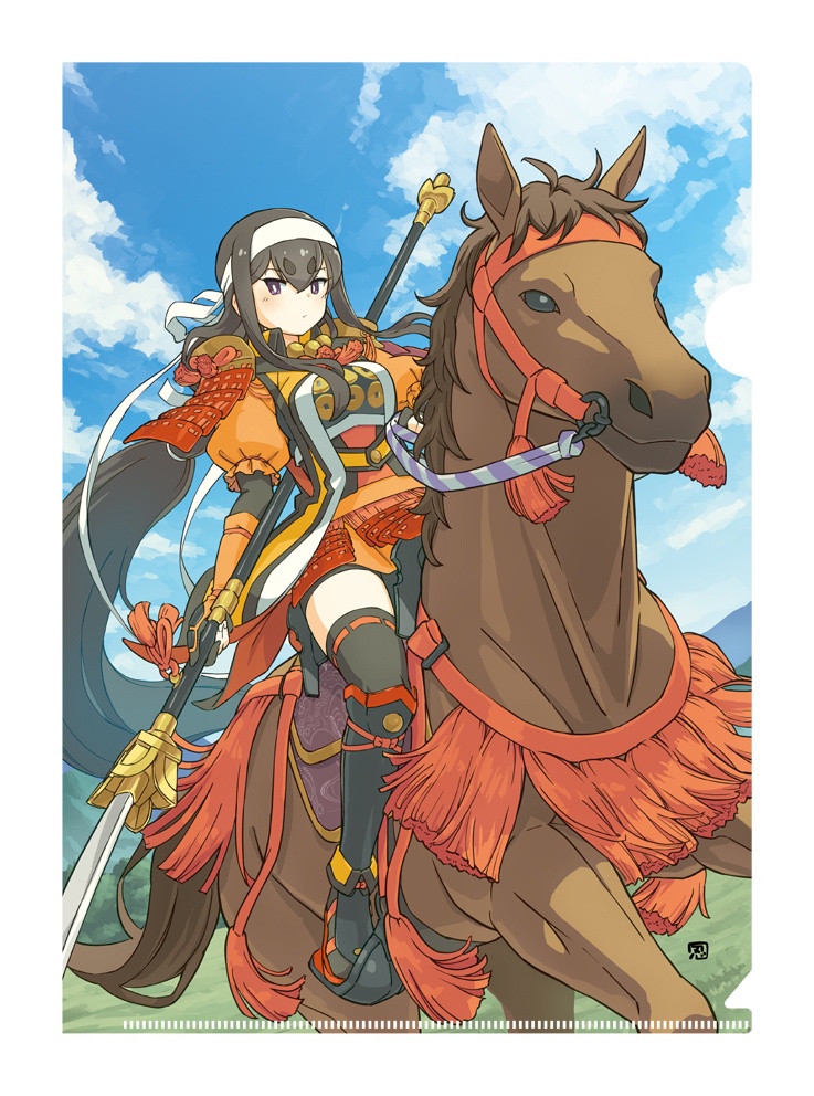 馬上小松姫クリアファイル