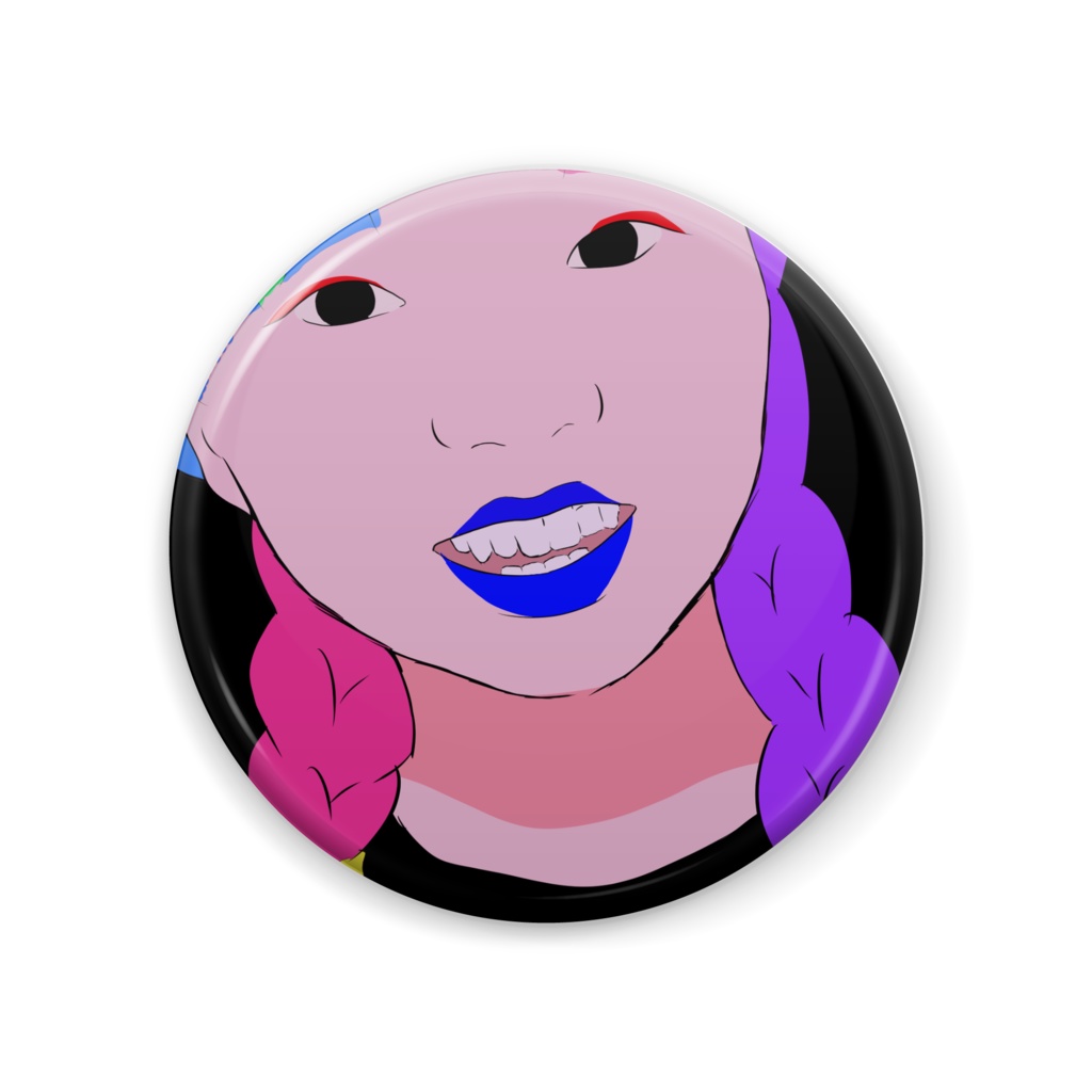 いりにゃん_缶バッジ