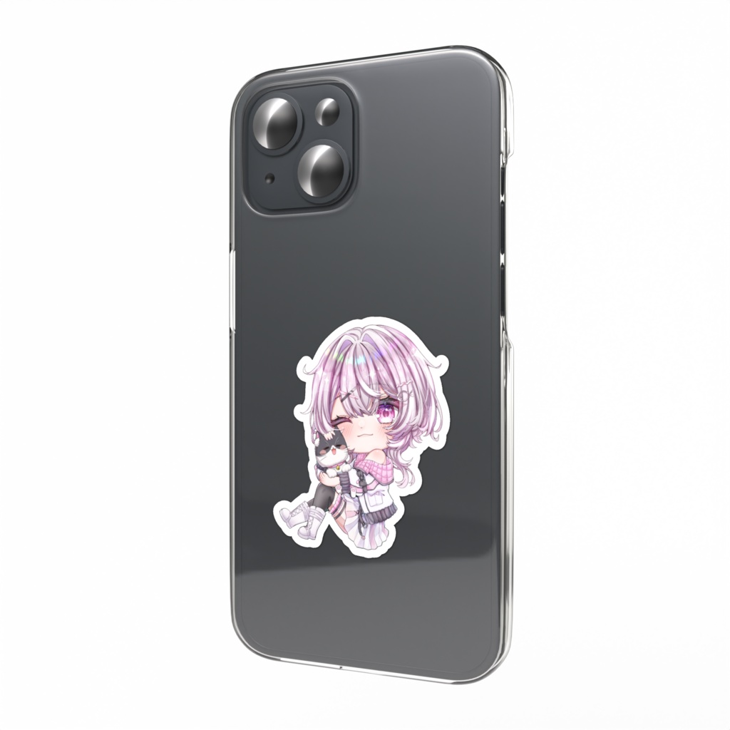 姫咲あみSDイラストステッカー