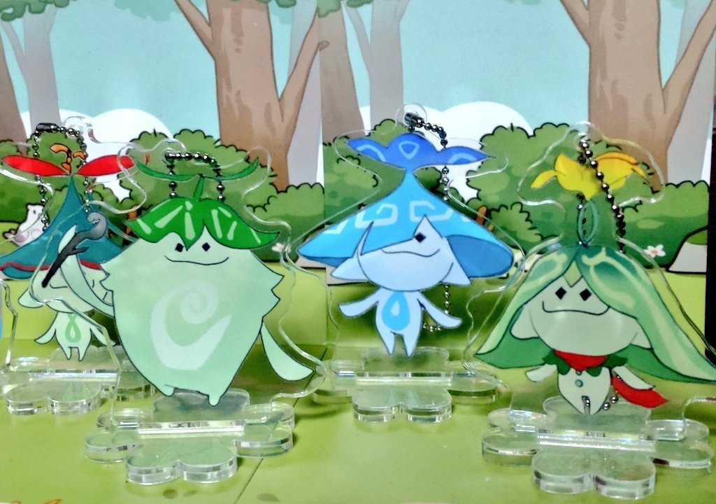 アランナラアクリルスタンドキーホルダー