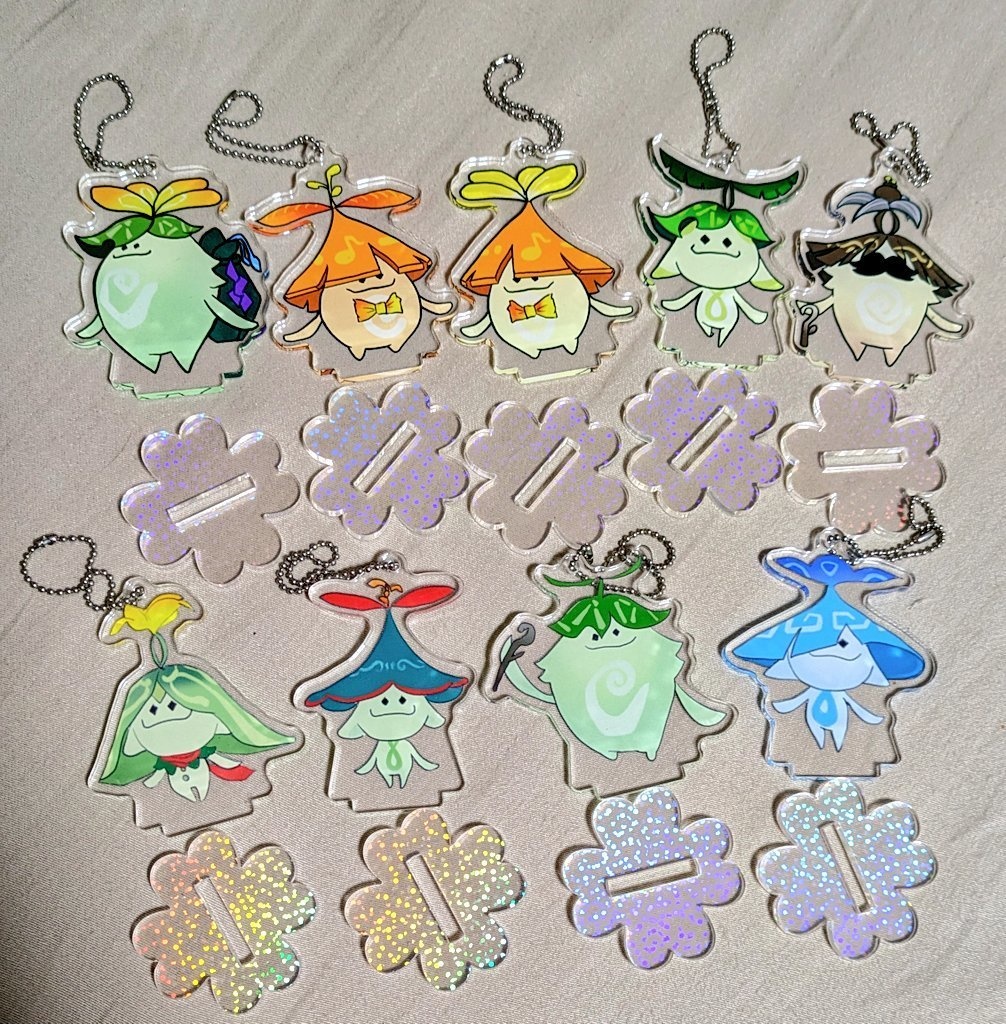 アランナラアクリルスタンドキーホルダー