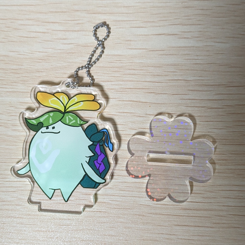 アランナラアクリルスタンドキーホルダー