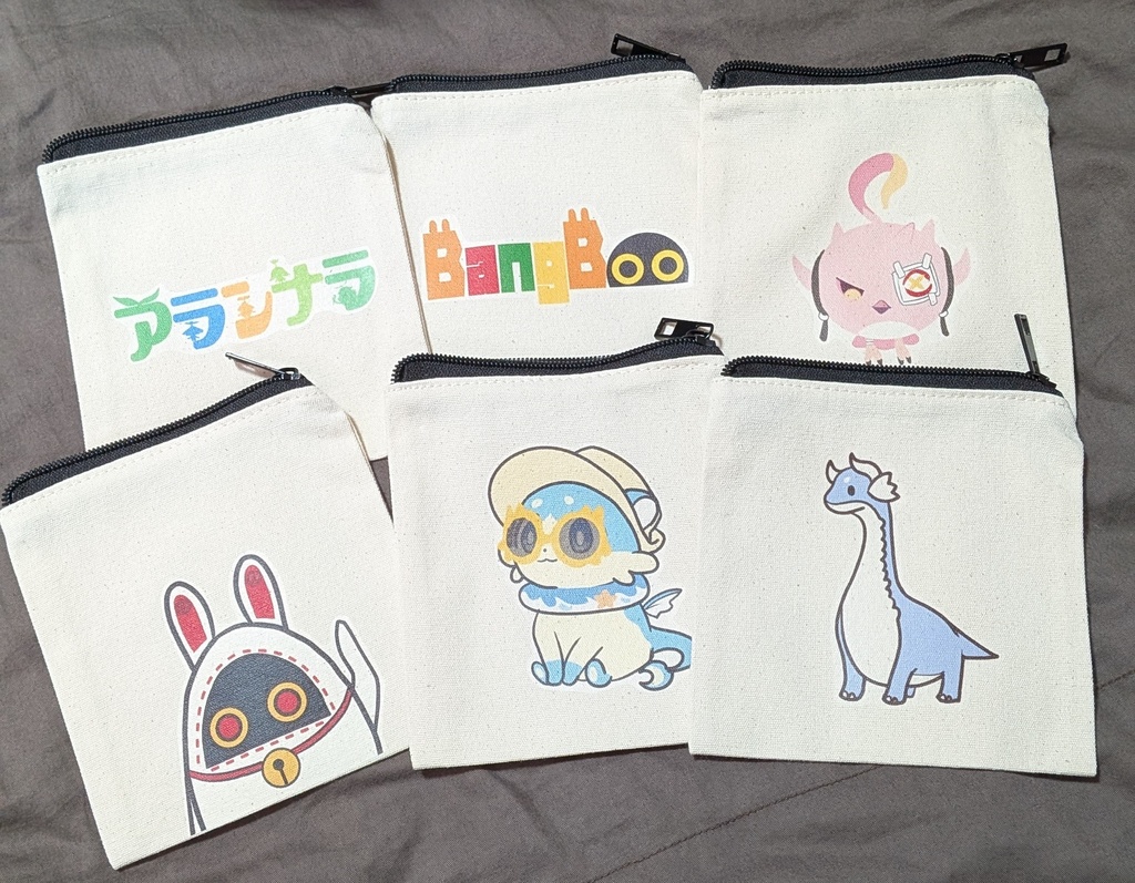 プリントポーチ小