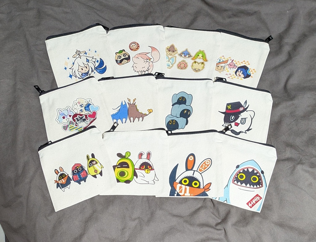 プリントポーチ小