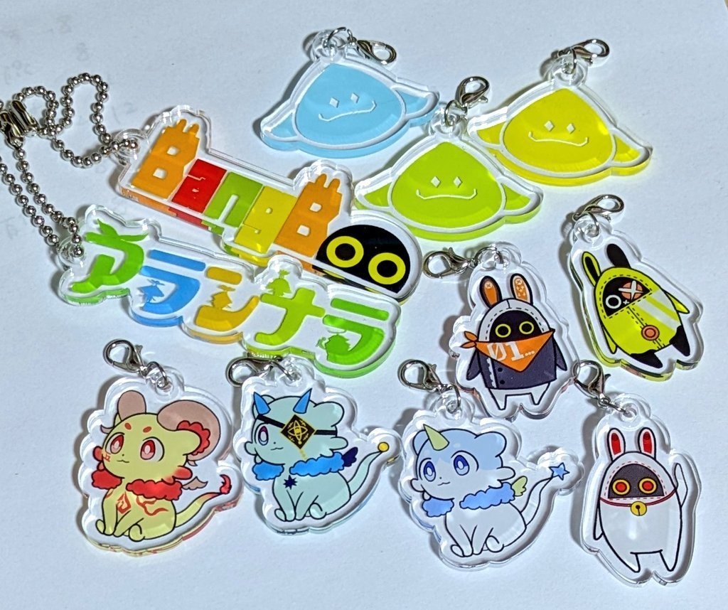 アクリルチャーム